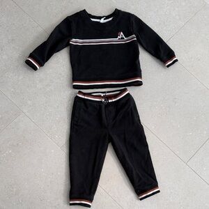 Janie and Jack French Terry Mountain Matching Set